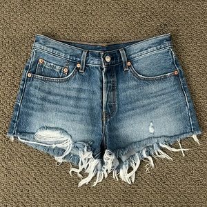 Levi’s 501 Button Fly Denim Shorts